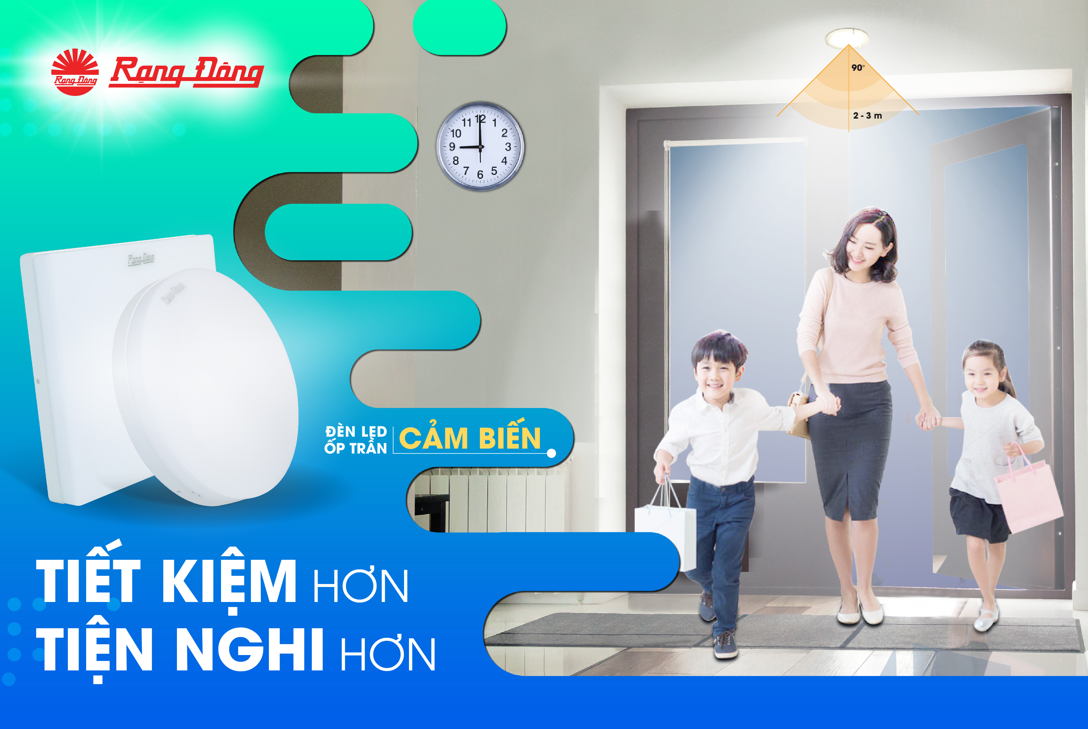 3 VẤN ĐỀ CẦN LƯU Ý KHI LẮP ĐÈN LED CẢM BIẾN